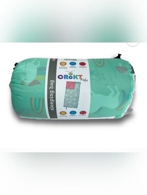 Crckt 2-in-1 Kids' Camping Set (Sleeping Bag + Tent) — Unicorn Print